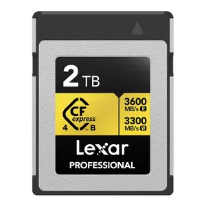 Lexar 2TB Professional GOLD CFexpress 4.0 Type B Memory Card