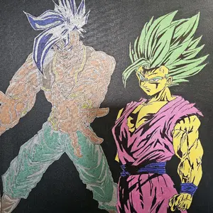18×24 DBL Canvas, Sharpie Art
