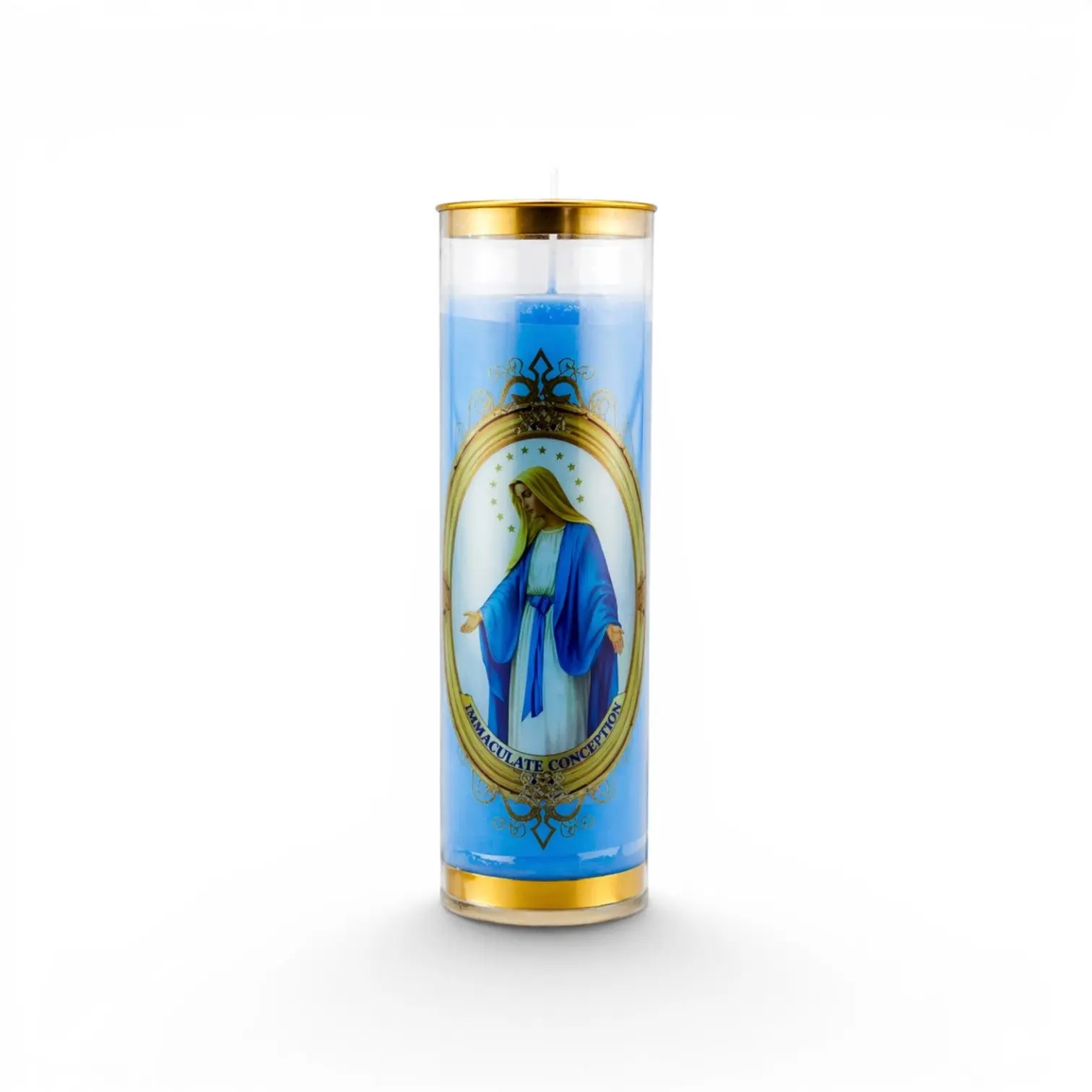IMMACULATE CONCEPTION 7 DAYS RELIGIOUS SPIRITUAL CANDLE DEVOTIONAL