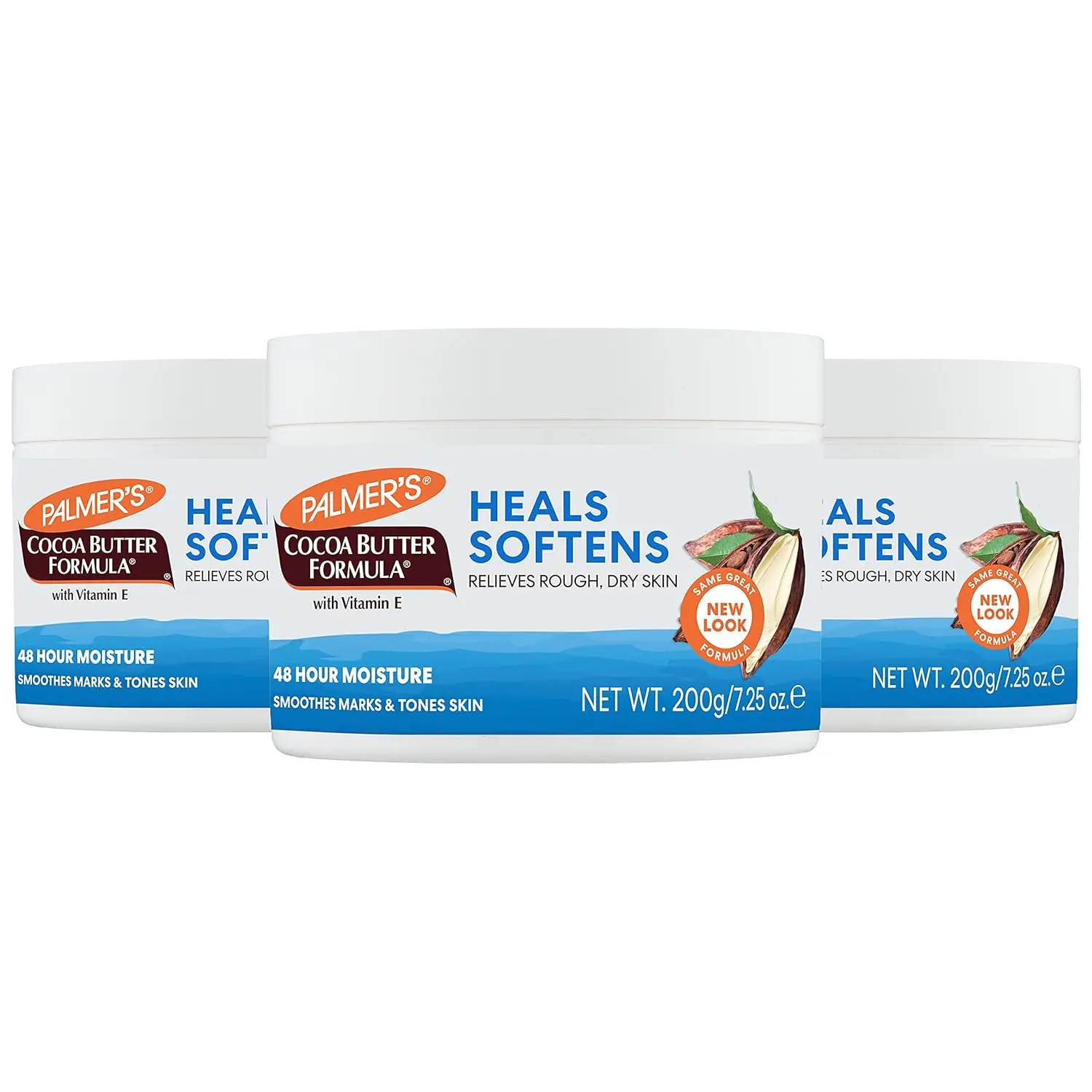 Palmer’s Cocoa Butter Formula Daily Skin Therapy, Solid Formula, 7.25 Ounces (Pack of 3) .pack