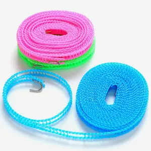 Portable Clothesline, Upgraded Thickened Anti-Slip Windproof Line, Indoor Outdoor Home Laundry Supplies, Camping Accessories, Lightweight