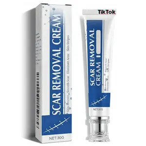 1 piece silicone scar gel/scar removal cream for surgical scars and keloid bumps