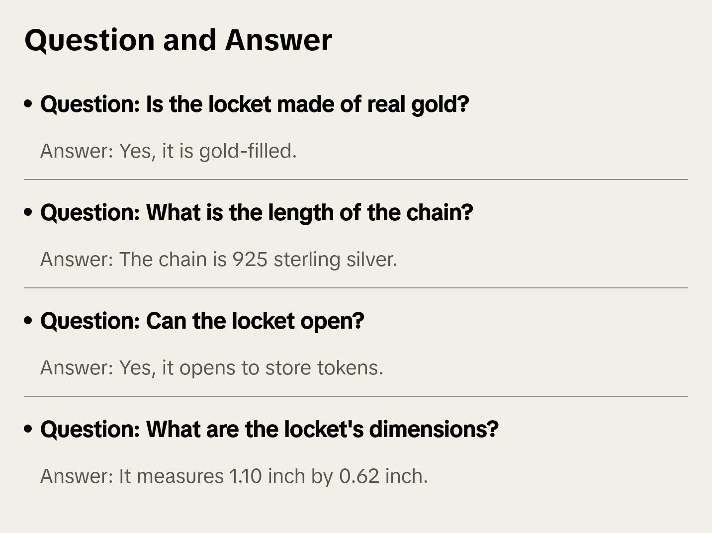 Gold Vintage Style Oval Locket Pendant