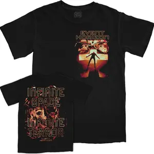 Event Horizon: Infinite Space, Infinite Terror T-Shirt, Sci-Fi Horror Graphic Tee, Cotton Unisex Shirt for Fans and Collectors