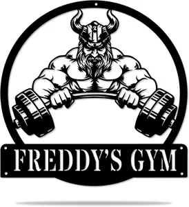 Custom Gym Sign, Gym Home Gym Sign, Gym Teacher Sign, Personalized Gym Sign, Motivating Signs for A Gym Work From Home Fitness Sign, Gym Home Décor Gift