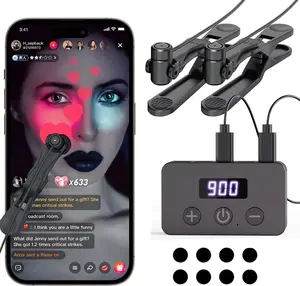 Smartphone Auto Clicker: 130 Adjustable Speeds | Built-in  | Expandable to 5 Click Heads | Random Speed Mode | Completely Silent | for  Live Likes, Mobile Gaming (Two Click Header)