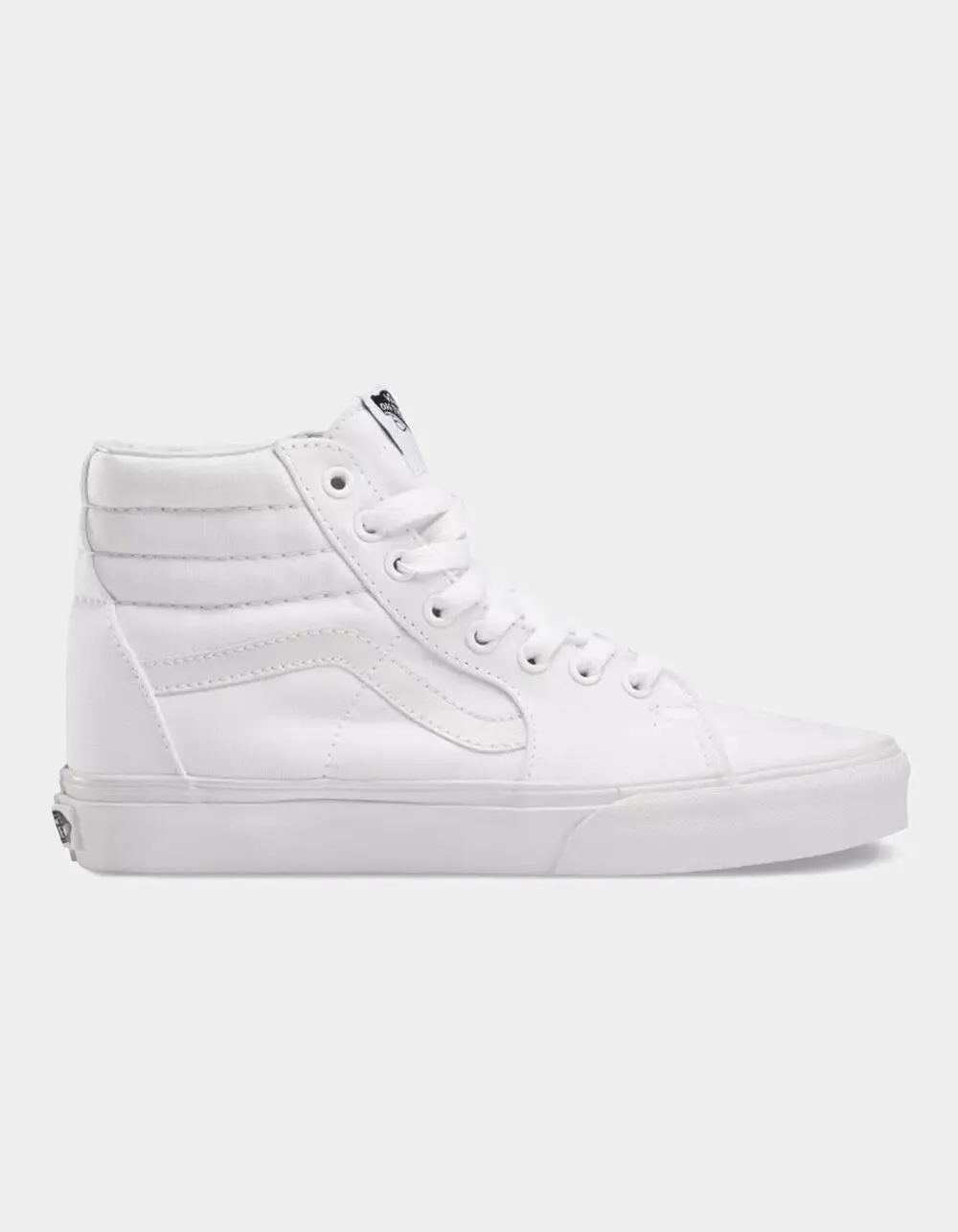 VANS Mens Canvas Sk8-Hi True White Shoes VANS Mens Canvas Sk8-Hi True White Shoes