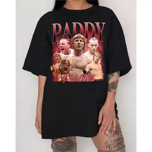 Paddy Pimblettt Tshirt, Pimblett Boxing Tee, Gift For Fan Boxing, Paddy The Baddy Shirt, Unisex Short Sleeve Tee