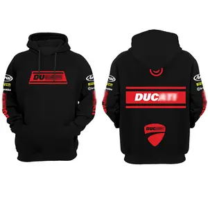 Retro Ducati Racing Premium Cotton Unisex Hoodie T-Shirt, The Motorcycle Graphic Hoodie T-Shirt, Sunday Racing Hoodie T-Shirt, Biker Outfit, Gift For Speed Fan, Fan Gear Cotton For Moto Fan, Motorsports Clothing Riders Motocross