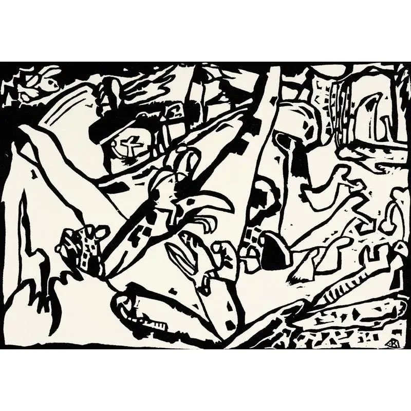 Composition II by Wassily Kandinsky Poster