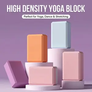 Party Props High Density EVA Yoga Block Non-Slip Foam Brick for Women Kids Dance Gymnastics Home Fitness Support Prop