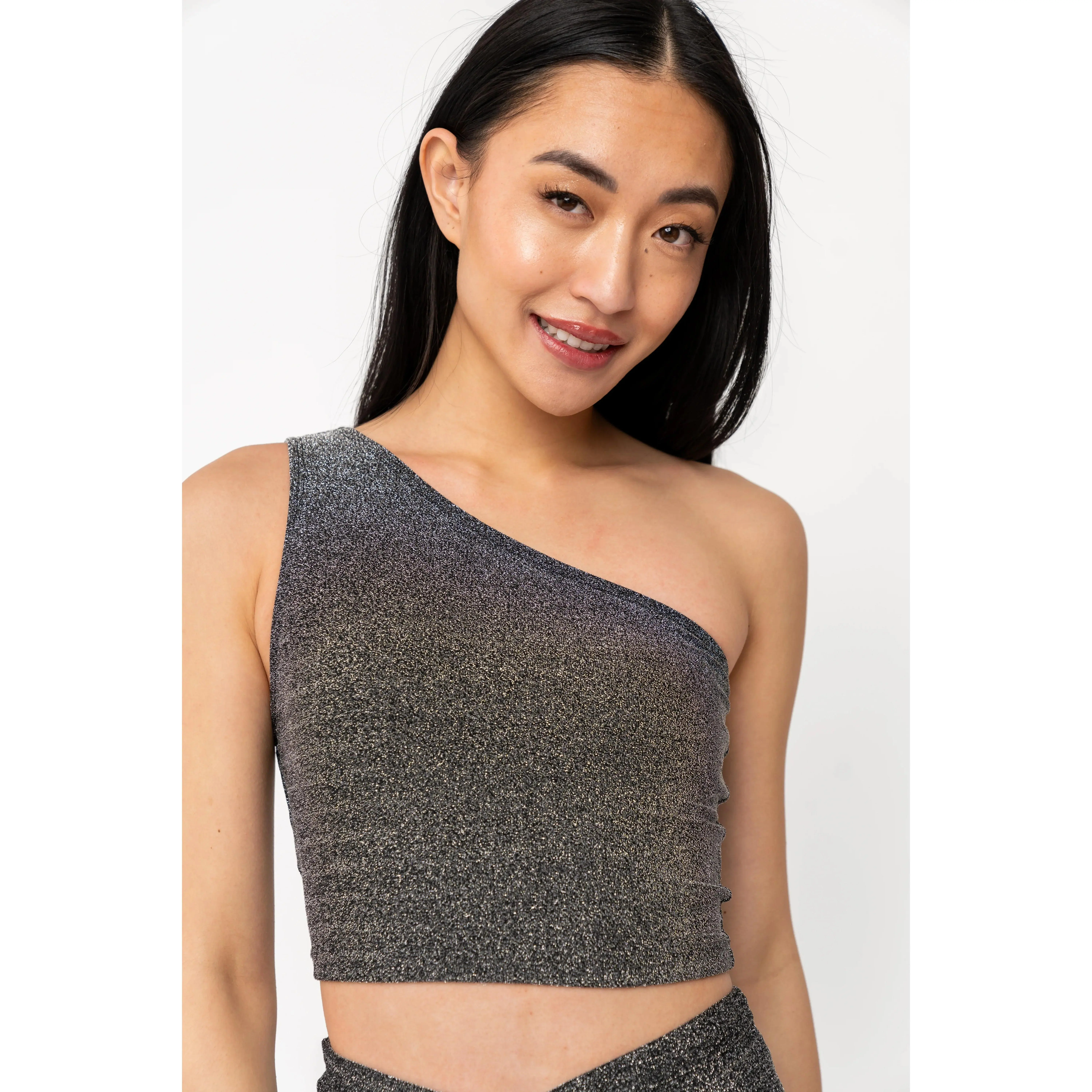 Tide Top | Black Shimmer Tide Top | Black Shimmer