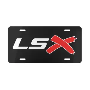Chevy LSX License Plate