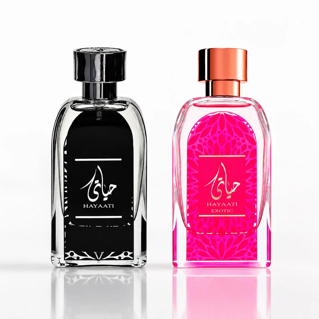 Hayaati for men (Black) by Ard Al Zaafaran + Hayaati Exotic by Ard Al Zaafaran