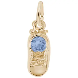 14 KT 03 BABYSHOE-MAR CHARM