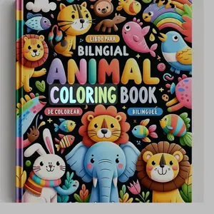 Animal Coloring Book: Bilingual Fun