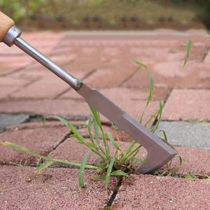 stainless steel weeder cutter, manual weeder removal tool, garden weeder removal tool, garden hand tool for digging vegetables, herbs, bonsai & loosening soil, heavy duty, multipurpose tool for cutting, metal blade