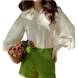 Adele Lantern Sleeve Shirt