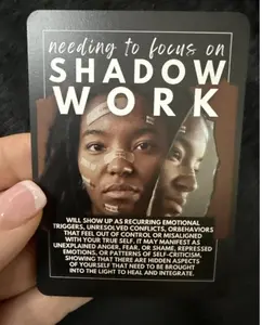 Sacred Woundings (Shadow-Work) - 89 Card Oracle Deck
