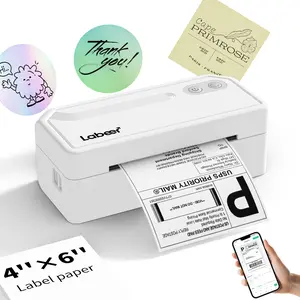 LABEER Shipping Label Printer, Bluetooth Thermal Label Printer, Compatible with iOS, Android, Windows, Mac, Chromebook, Widely Used for Etsy, Ebay, Shopify, USPS