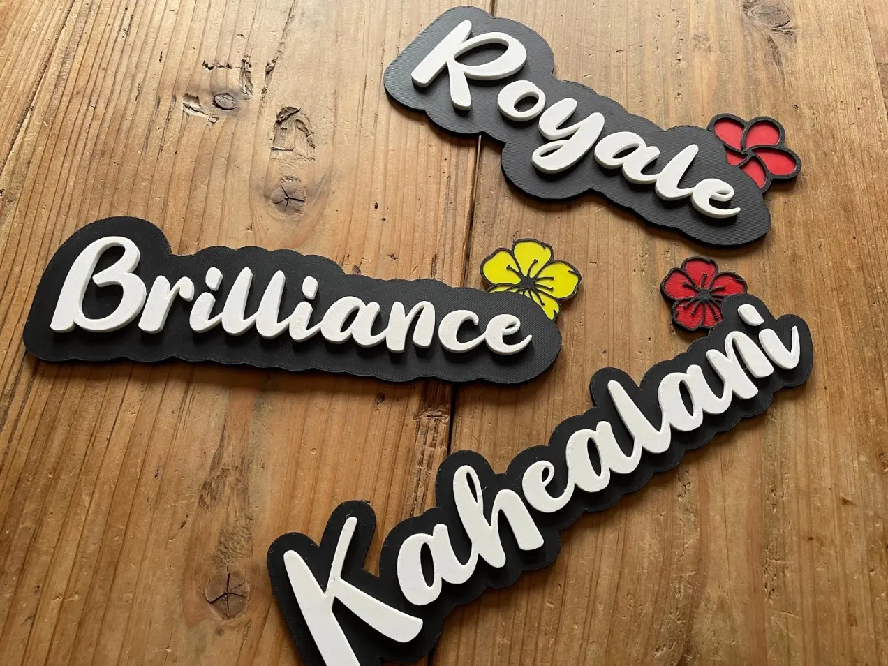 Adorable Custom Door Sign | Decorative Room Sign, Custom Name | Personalized Door Sign | 3D Printed Mount