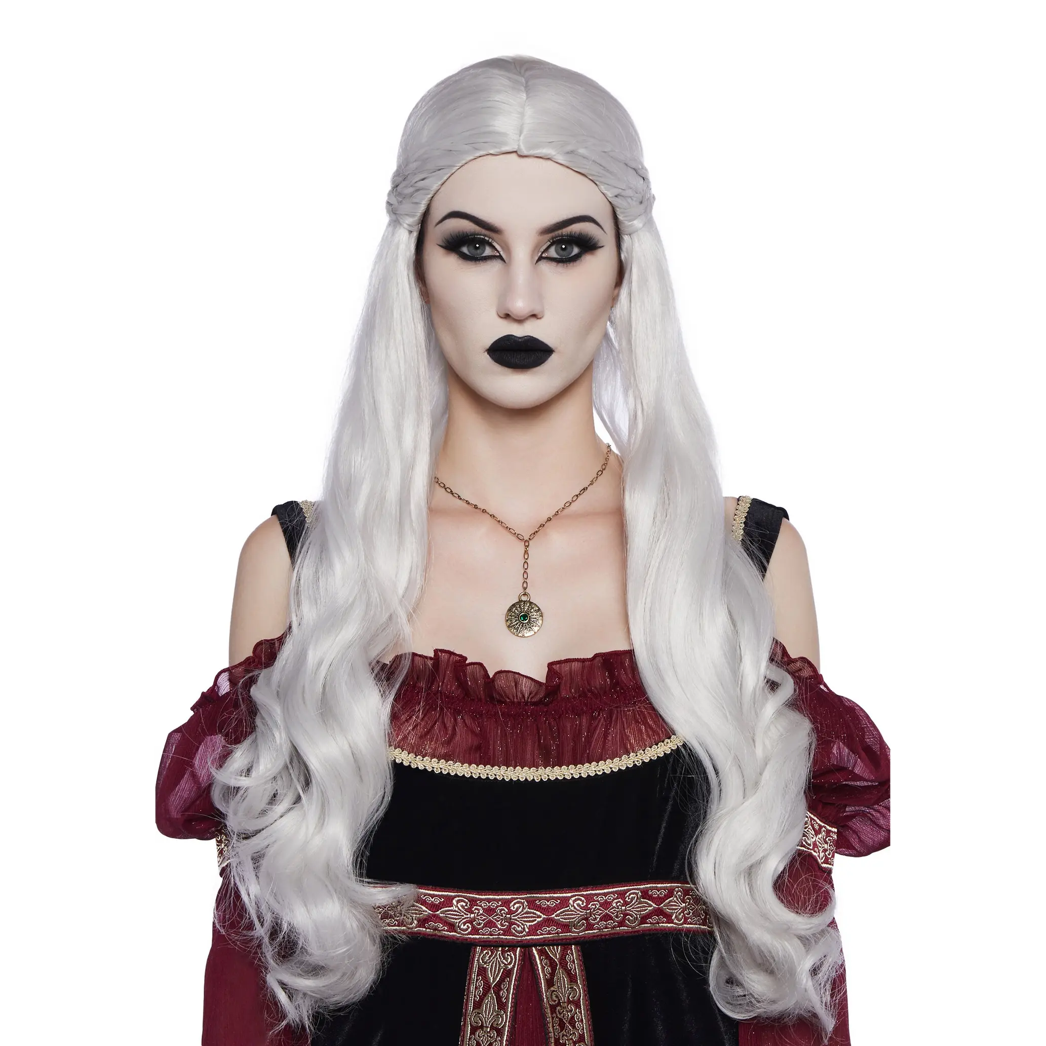 Faire Fables Renaissance Wig -  White