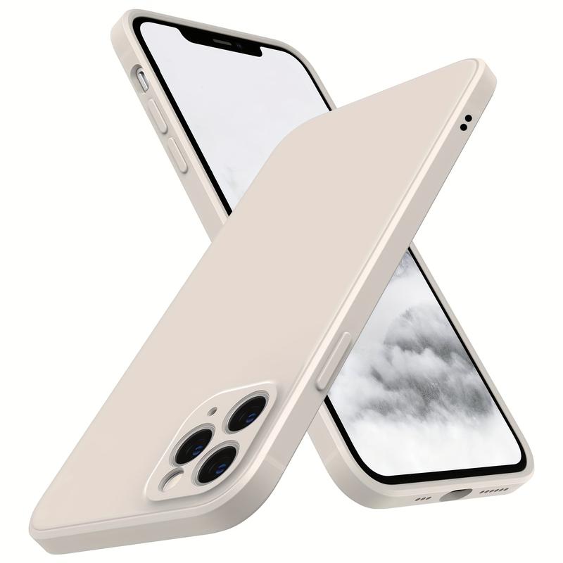 Shockproof Soft Shell Cases for iPhone 17 16 15 14 13 12 11 Pro Max Plus Elegant Protection with Precise Cutouts Dust-Proof Net & Easy Maintenance case