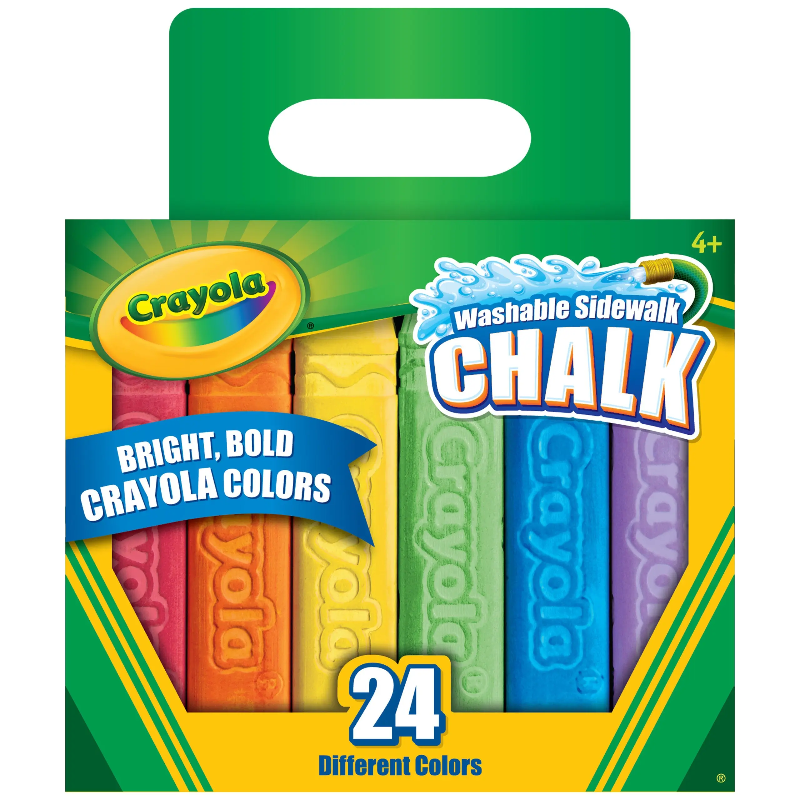 Crayola® Washable Sidewalk Chalk (24 Pieces) Crayola® Washable Sidewalk Chalk (24 Pieces)
