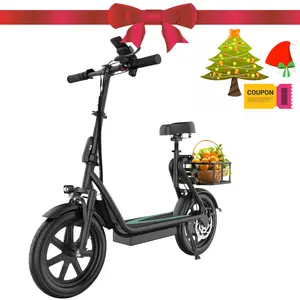 Electric Scooter, 500W Motor, Top Speed 22 MPH, Long Battery Life, 22-28 Miles per Charge, LCD Display, Dual Braking System Commuter Scooter for Adults