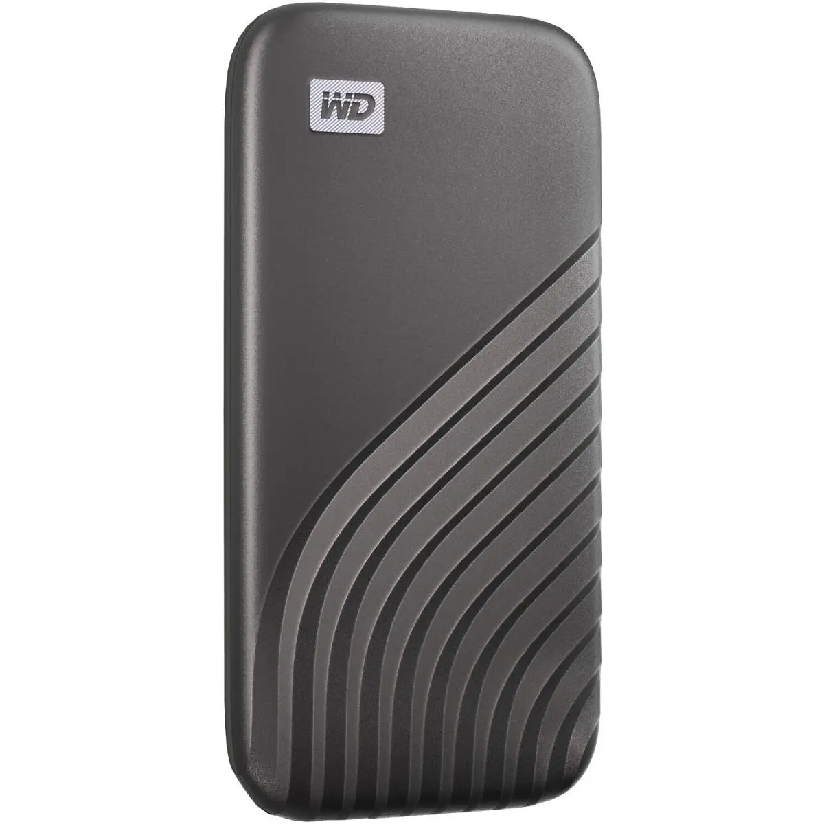 Western Digital USB 3.2 Gen 2 Type-C Portable SSD - Grey External Data Storage, 1000 MB/s Fast Speed, 0.25 lbs Mobile SSD, File Backup for Photos & Data Files, WD Discovery Software Compatible for Projects