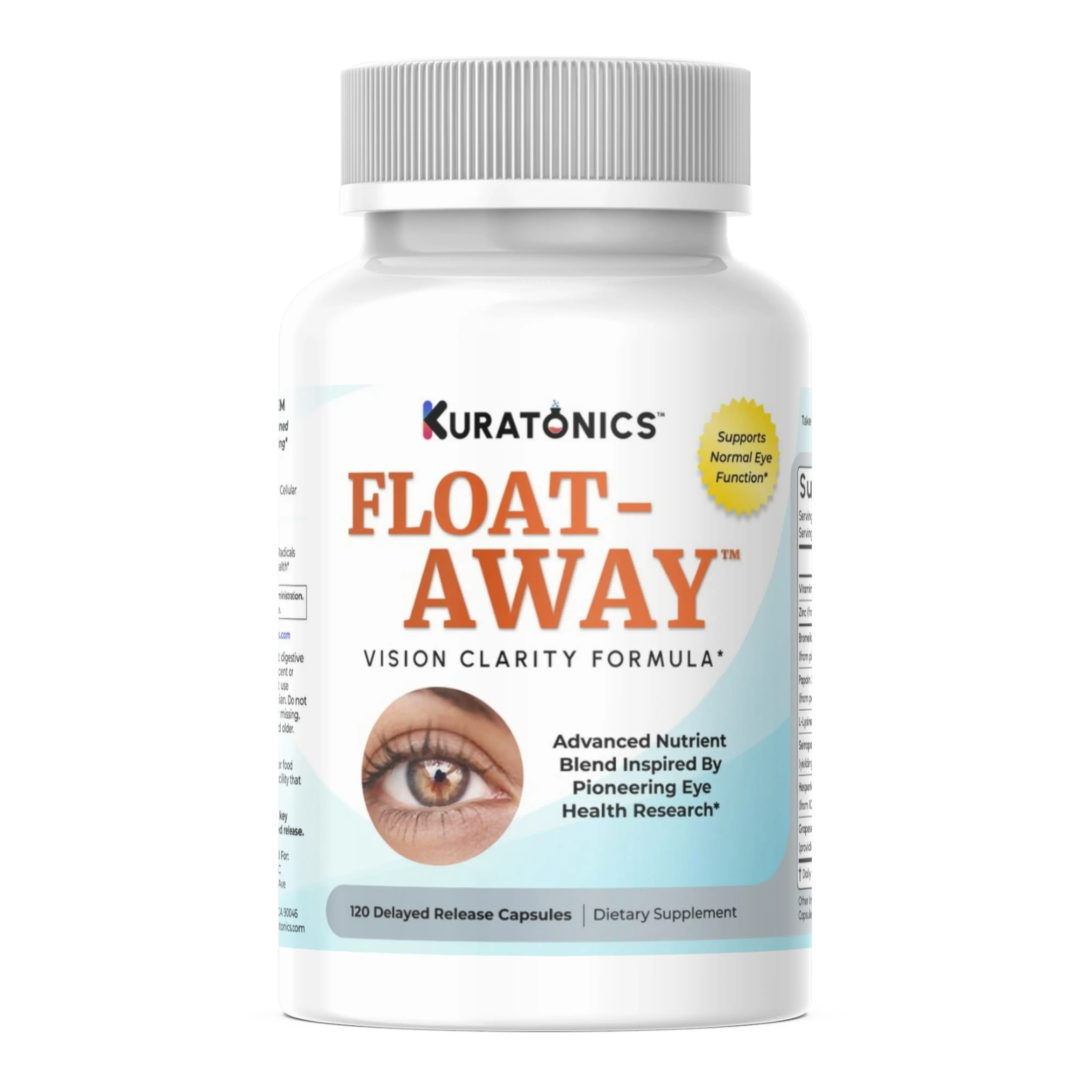 Float-Away: Scientifically-Backed Vitreous, Eye Support Supplement
