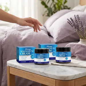 South Moon Body Care Magnesium Cream (100g*2), Post-Exercise Moisturizer, Joint Relief, Hydrating Nourishing Balm for Skin