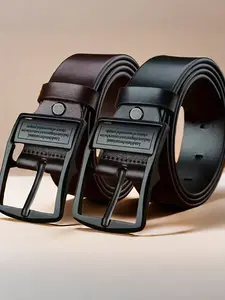 Men's Fashion Belt, Alloy Pin Buckle Belt, High-End Business Belt, Premium Casual Jeans Belt, Adjustable Belts, Ideal Gift for Husband, Father, Boyfriend