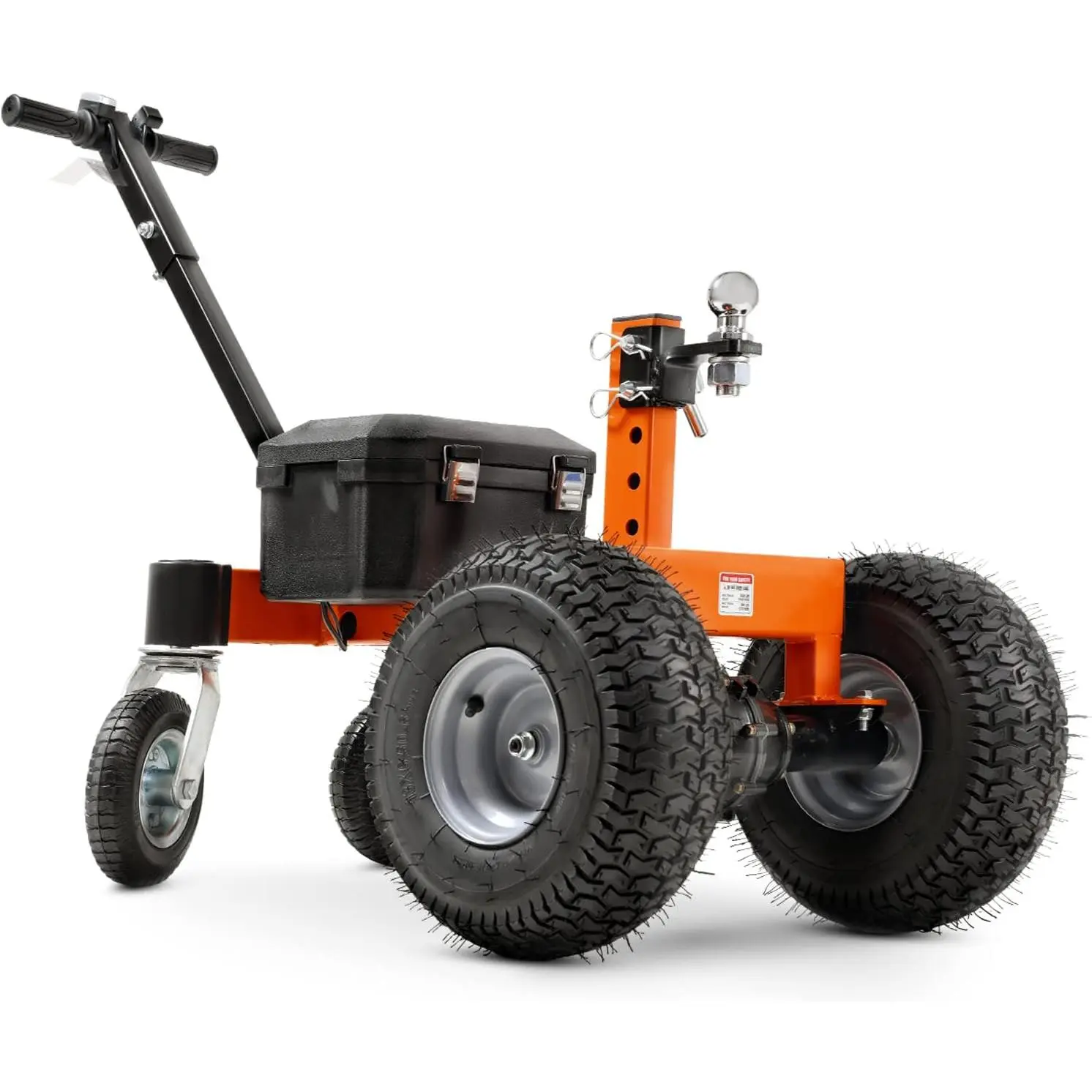 SuperHandy Electric Trailer Dolly 3600LBS Max Trailer Weight 600LB Max Tongue Weight DC 24V 800W 7Ah w/Heavy Duty Commercial 2" Ball Hitch Mount