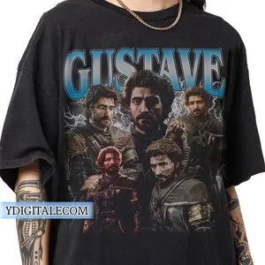 [Sale up to 50%] [Free Ship] Vintage 90s Graphic Style Gustave Expedition 33 T-shirt, Expedition 33 Game T-shirt, Gustave Gifts For Man and Women Unisex Shirt
