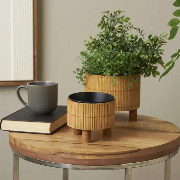 Handmade Bamboo Planter