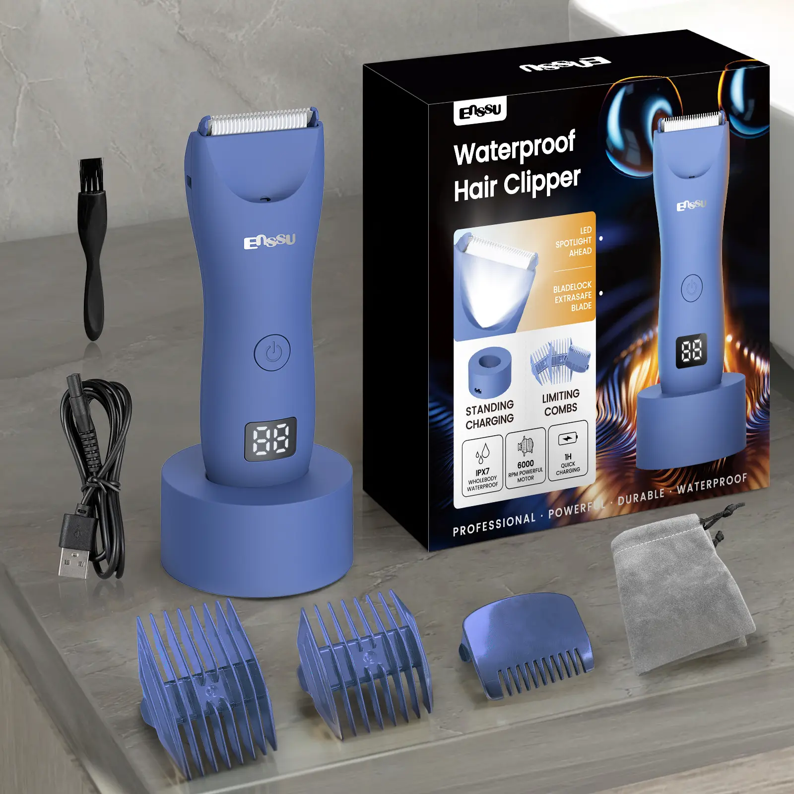 Elite Blue(With Dock and LCD)