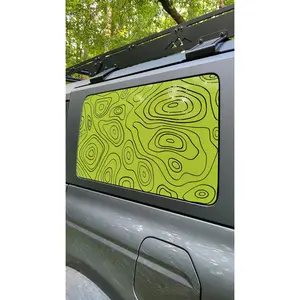 Topography Vinyl Decal for Car Truck RV Camper Window Trailer Van (Copy)