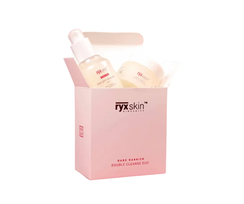 Ryxskin Sincerity  Bare Barrier Cleansing Duo Sensitive Facial Gentle
