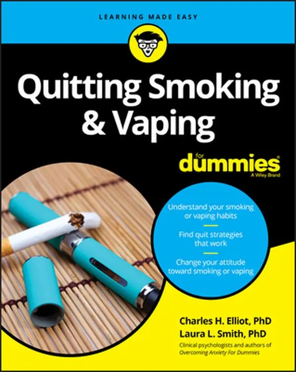 USED Book - Quitting Smoking & Vaping for Dummies by Elliott, Charles H. (Paperback) - english