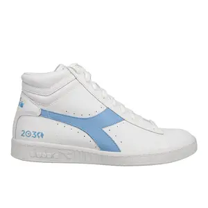 diadora Mens Game Lux High 2030 High  Sneakers Shoes Casual - White