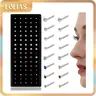 LOLIAS 80-160Pcs Cubic Zirconia Nose Rings Studs for Women - Straight/L-Shaped Surgical Stainless Steel 20G/22G Tiny Body Piercing Jewelry, Nickel-Lead-Free Waterproof Tested 1.5/2/2.5/3mm Pins