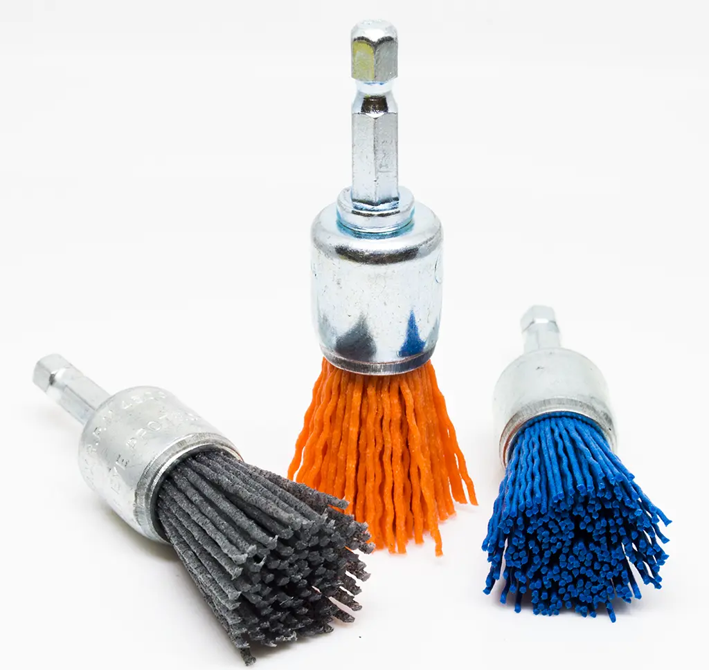 3/4" Nylon Wire End Brush