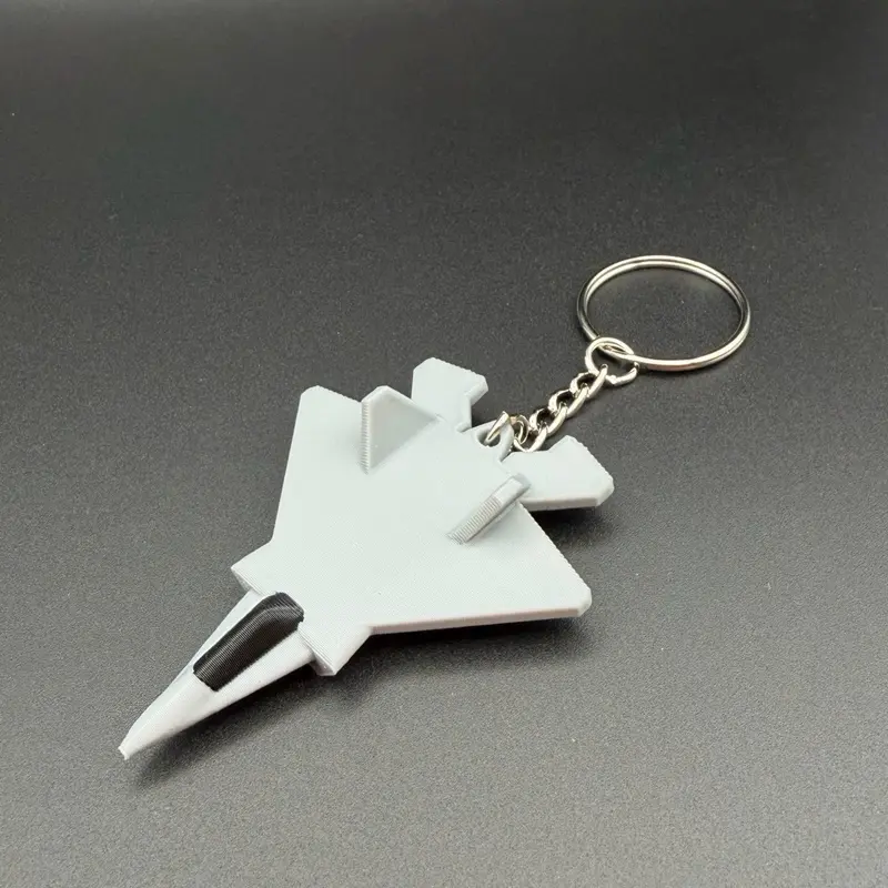 F-22 Raptor Jet Keychain – Mini Fighter Jet Keychain for Pilots, Aviation Lovers & Military Fans