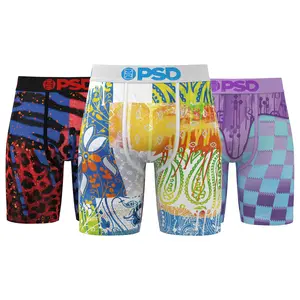 PSD Mens Ja Morant Boxer Brief 3 Pack - Standard Length 7 Inch Inseam, Soft and Breathable Poly Blend Fabric