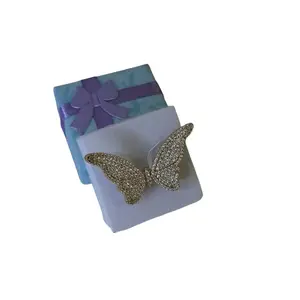 Anillo de mariposa con sirconias as blancas