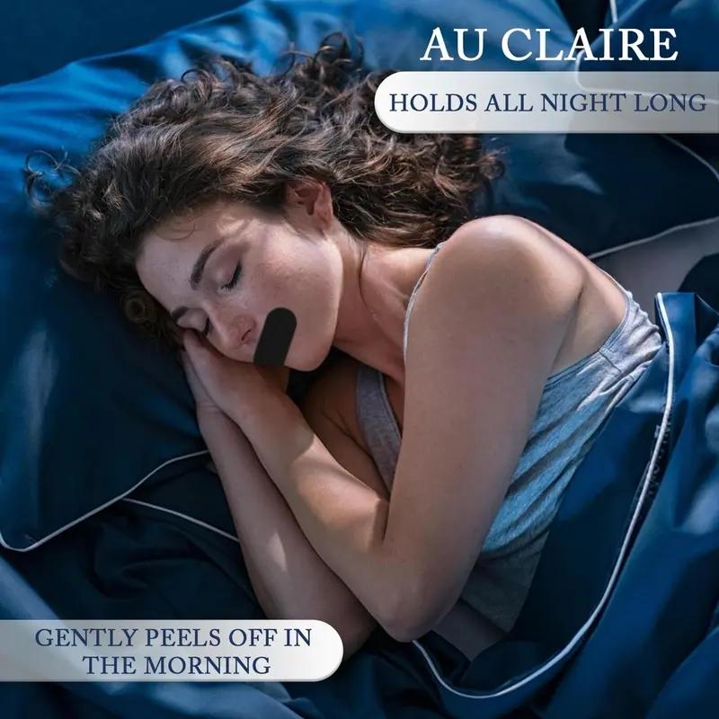 Mouth Tape Pack of 30/60/90 for 1/2/3 Month, Hypoallergenic Adhesive, Mild Tape, Sports Accessories, Black super breathable promotes restful Sleep