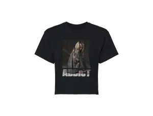 InkAddict Sarah Maillet Women's Cropped Tee