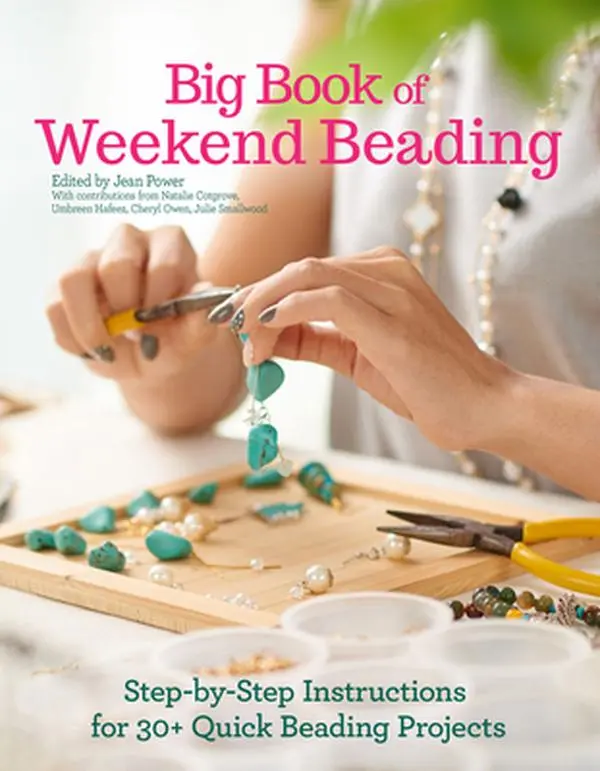 USED Book - Big Book of Weekend Beading: Step-By-Step Instructions for 30+ Quick Beading Projects by Power, Jean (Paperback) - english