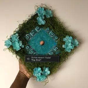 End Portal Graduation Cap Topper